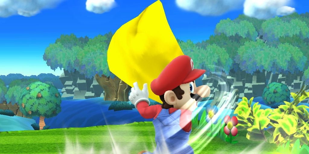 Mario Cape in SSBU