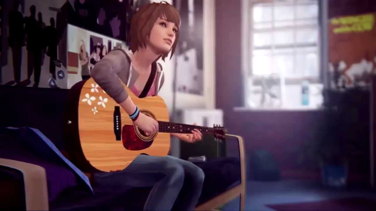Life is Strange Max playing guitar
