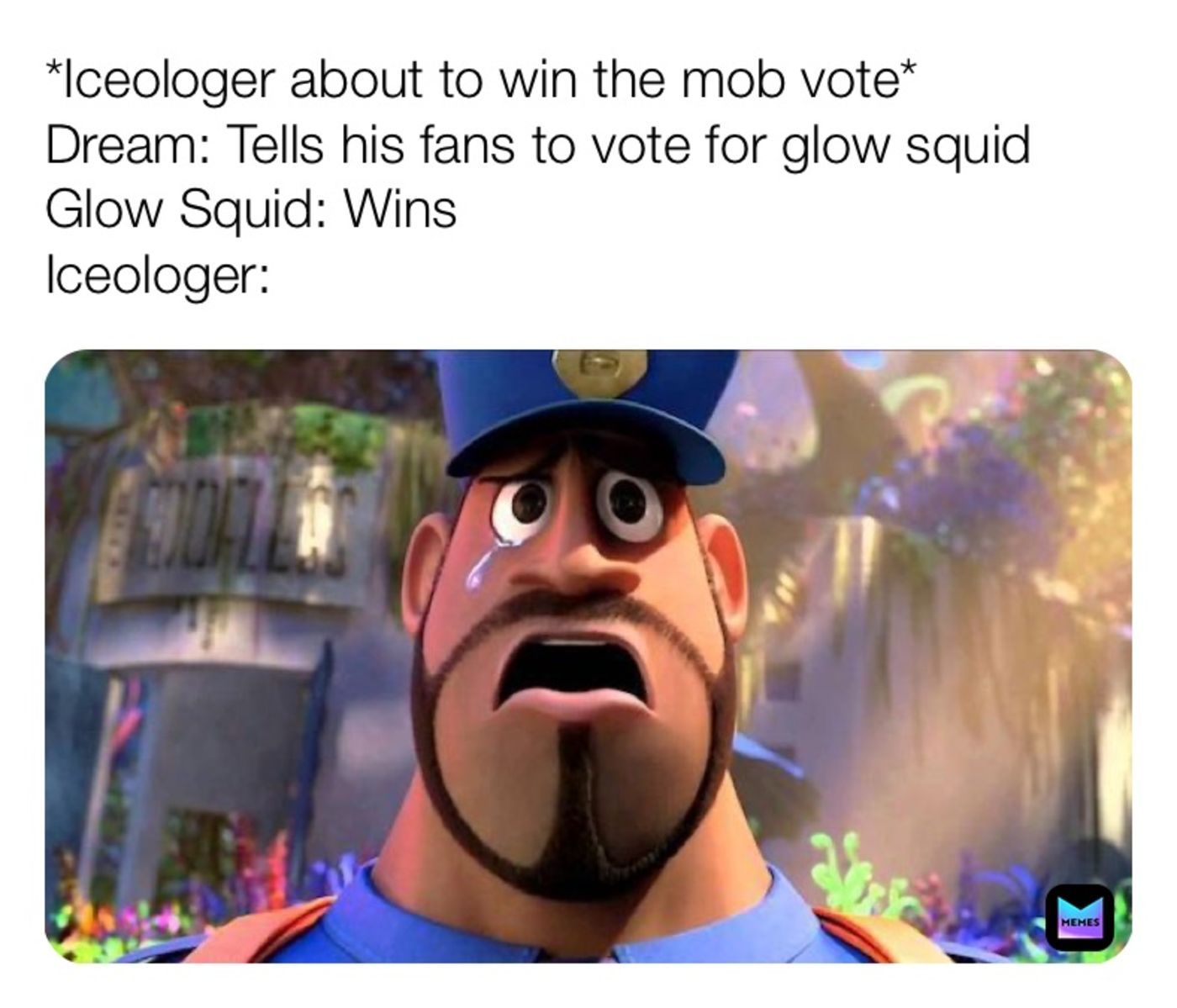 Minecraft Mob Vote Influenced By Dream Meme