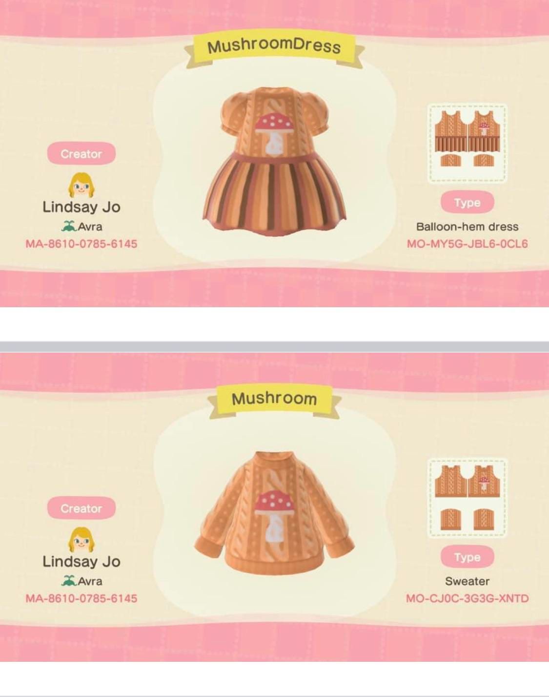 Mushroom Goodness Design Animal Crossing.