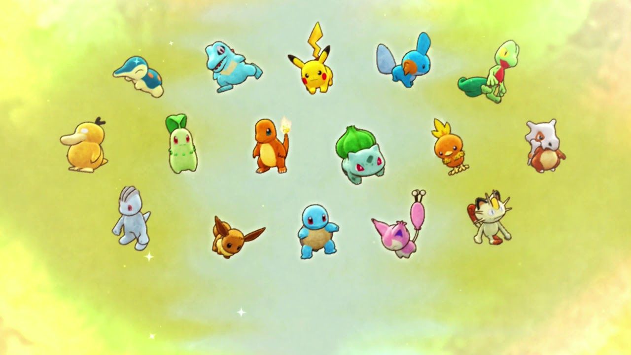 pokemon mystery dungeon starters