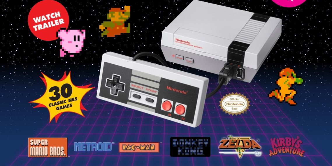 NES Classic With Classic Gamepad Controller