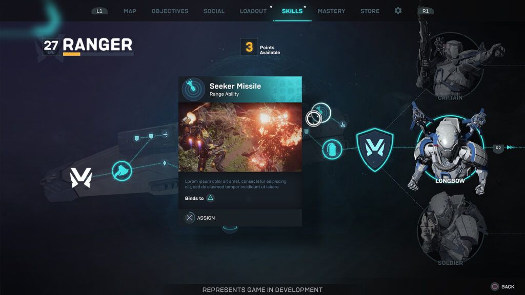 New Skill Tree