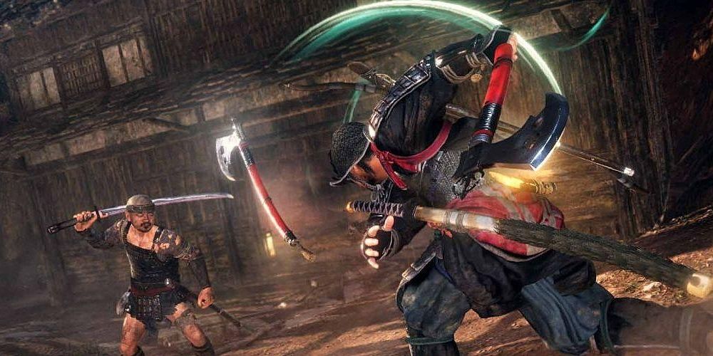 Example of Hatchet skills in Nioh 2