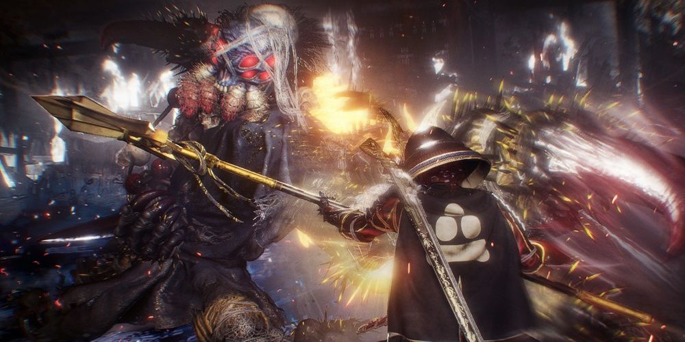 Tsuchigumo boss battle in Nioh 2
