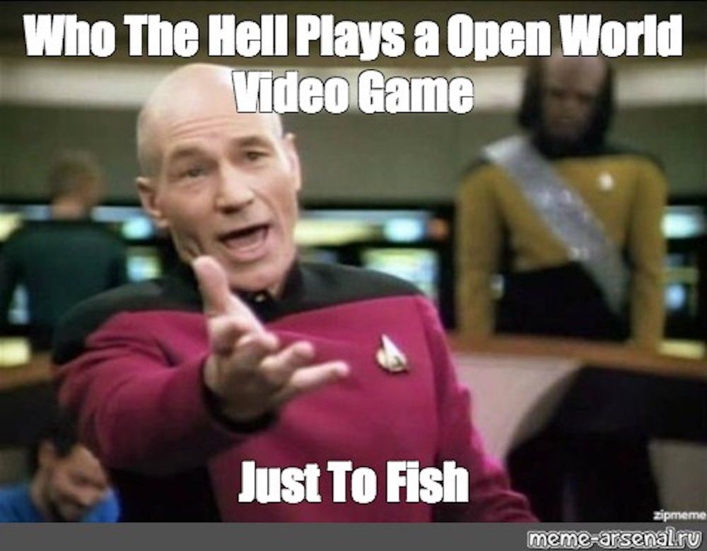 Open-world fishing
