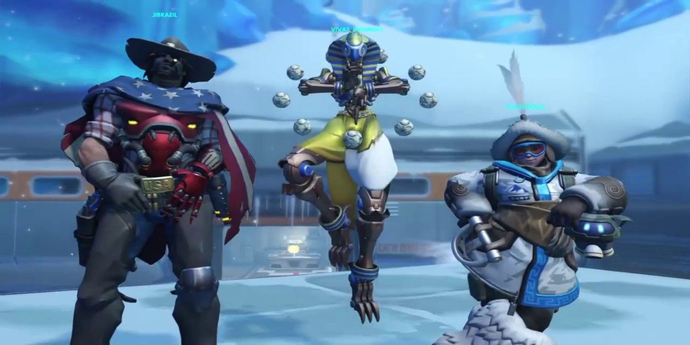 Overwatch 3 v 3 Elimination McCree Zenyatta Mei
