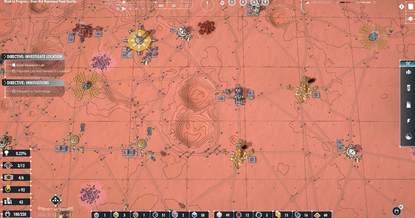 Per Aspera User Interface HUD