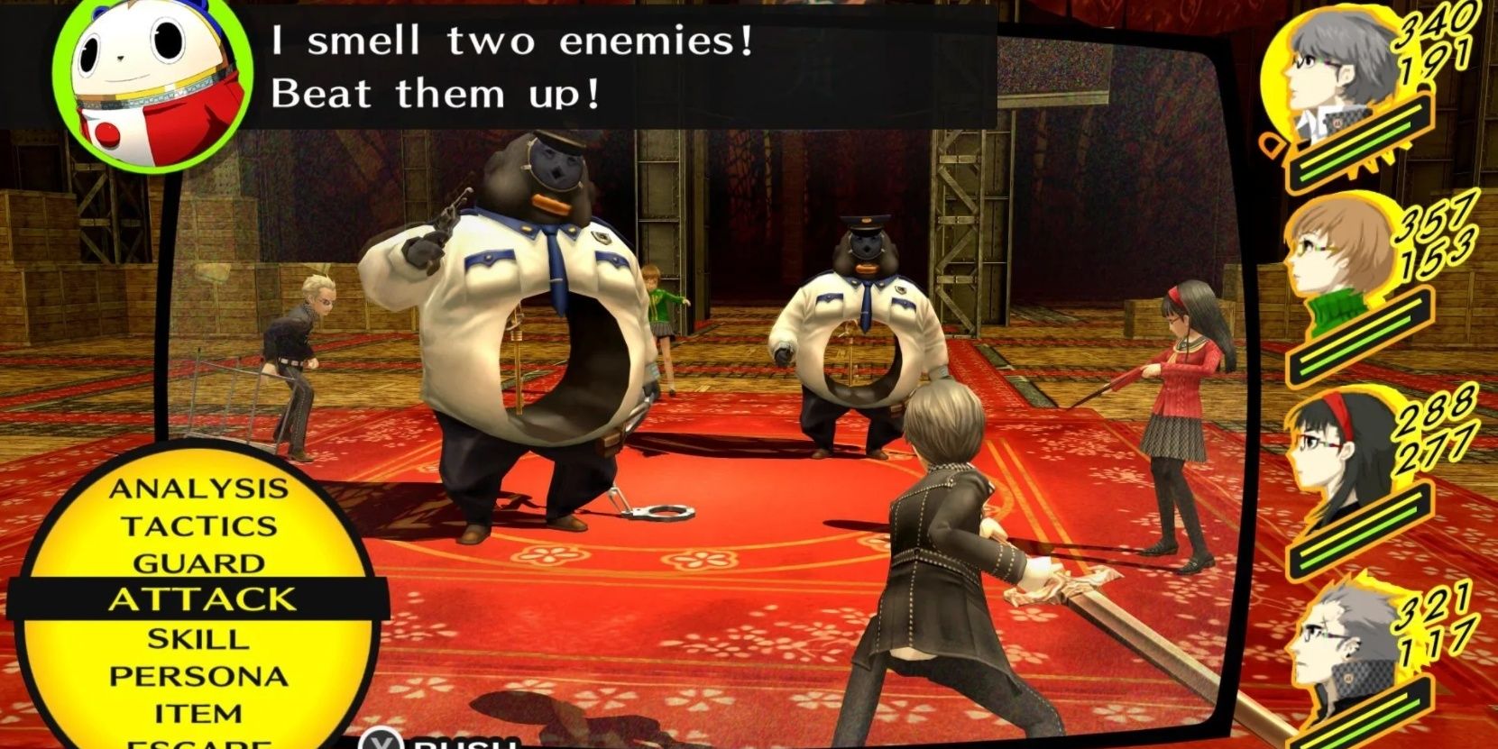 Persona 4 gameplay