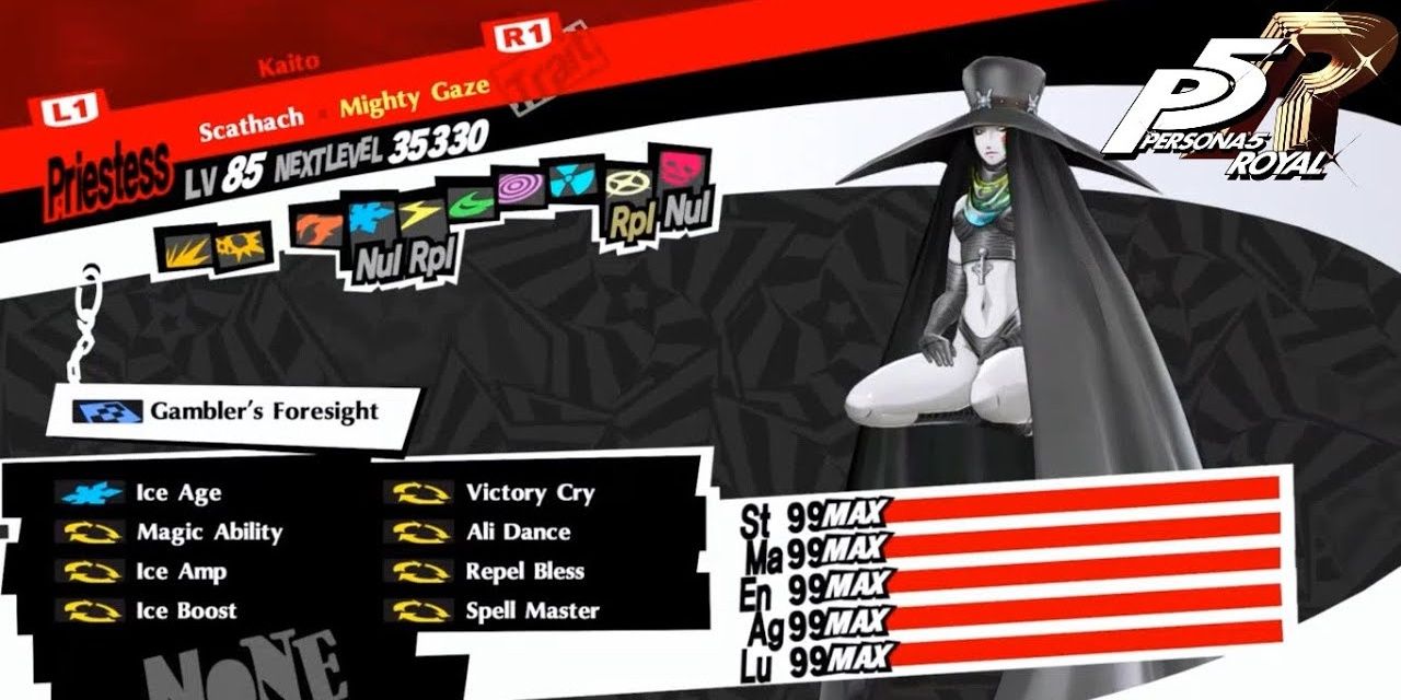 Persona 5 customized Scathach Cropped
