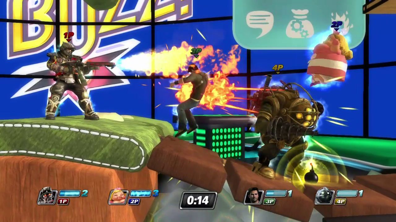 Buzz LittleBigPlanet Stage PlayStation All Stars Battle Royale