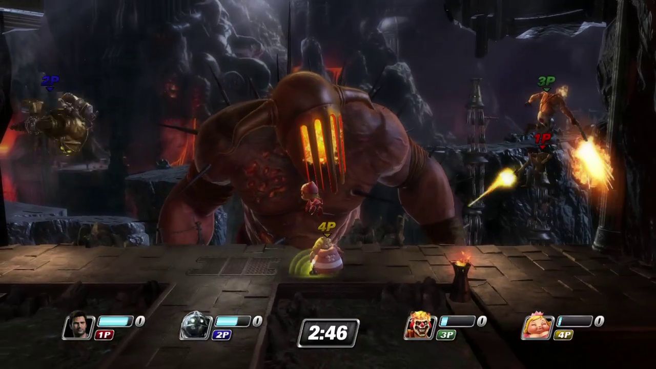 PlayStation All Stars Hades Stage God of War