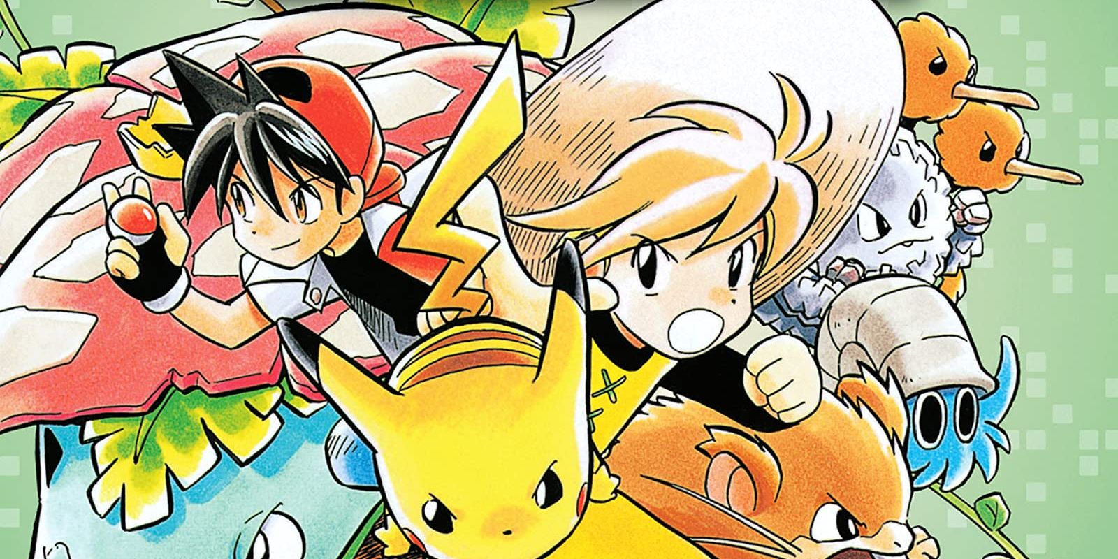 Comics Pokemon Adventures Ash With Pokemon