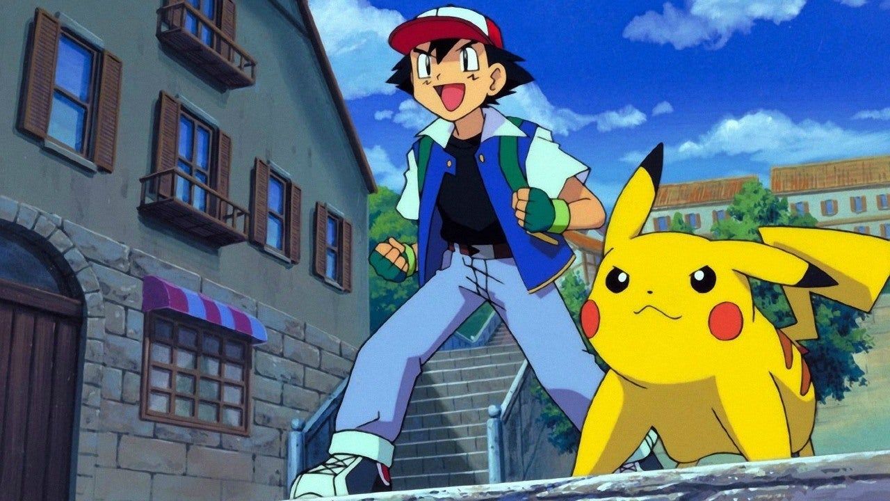 Pokemon Ash and Pikachu battle