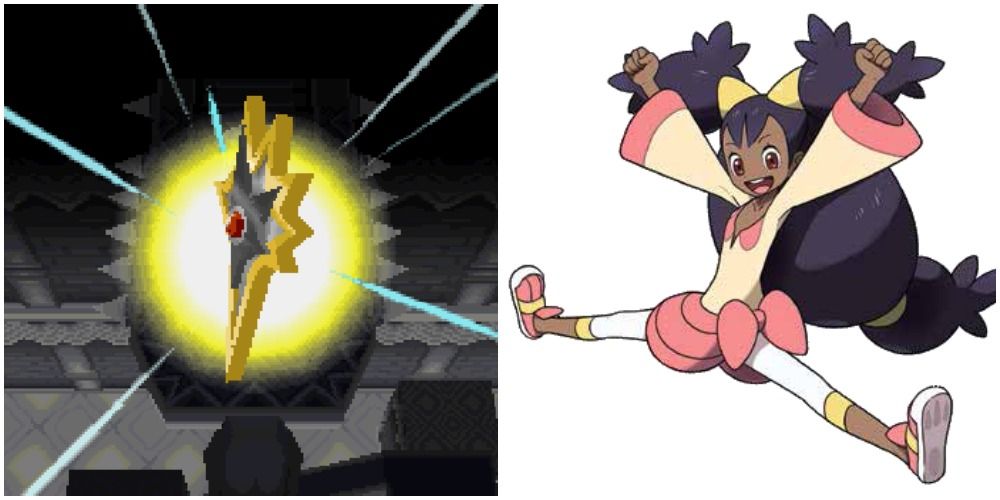 iris with the legend badge