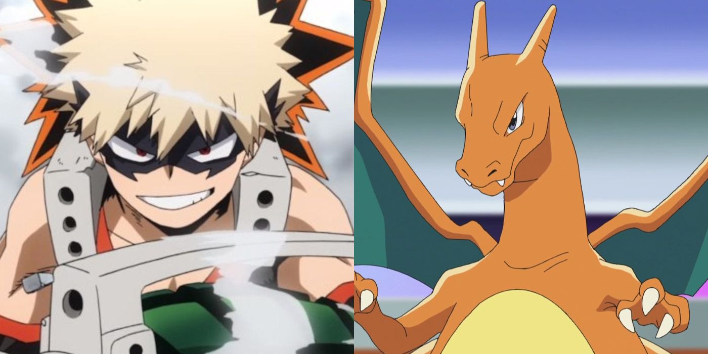 bakugo charizard