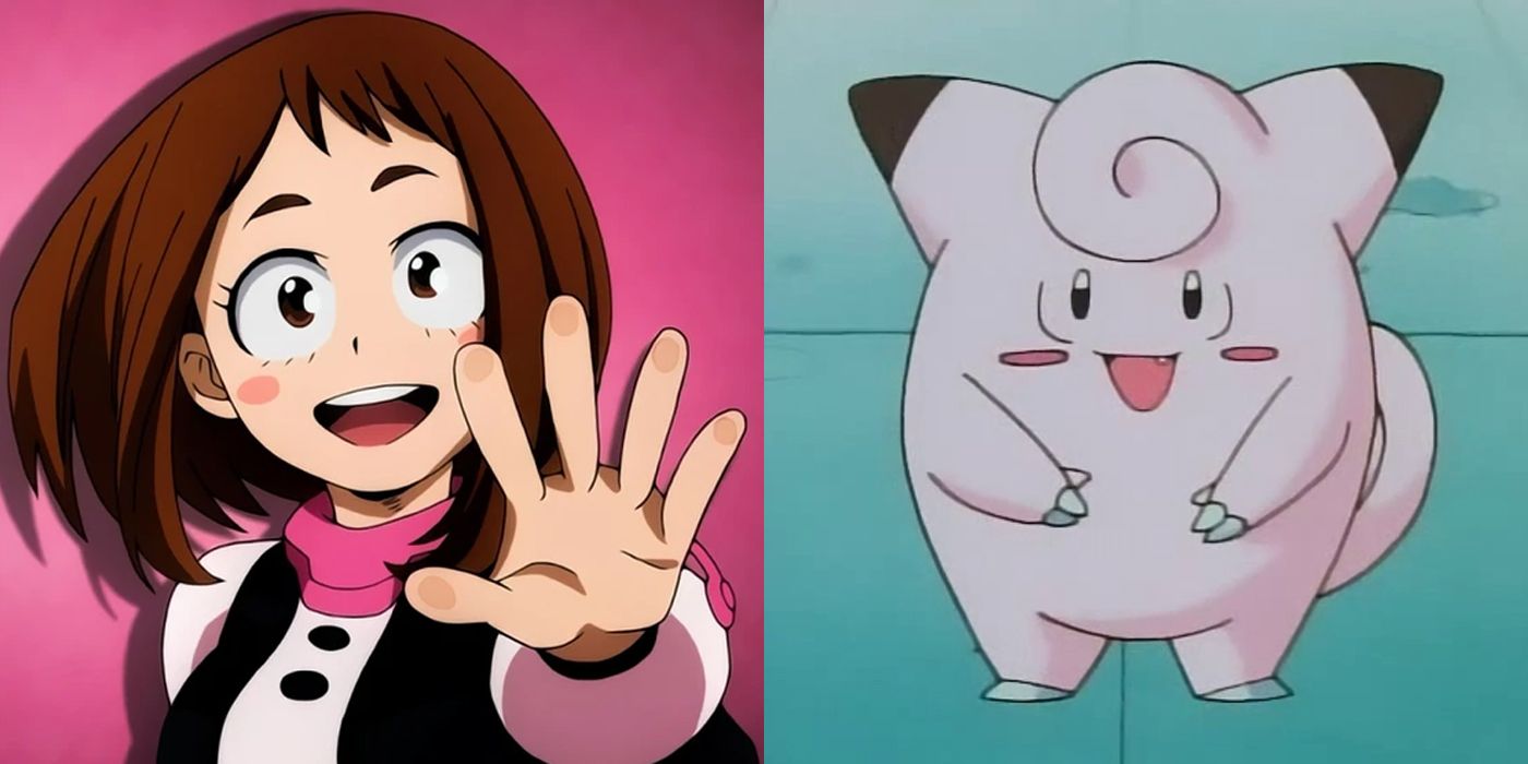 uraraka clefairy