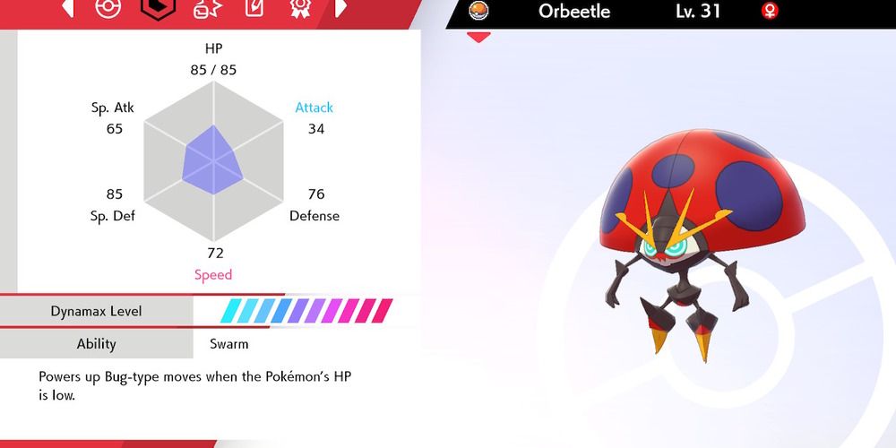 Orbeetle trainer page