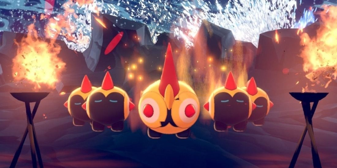 Falinks using No Retreat in Pokémon Sword & Shield