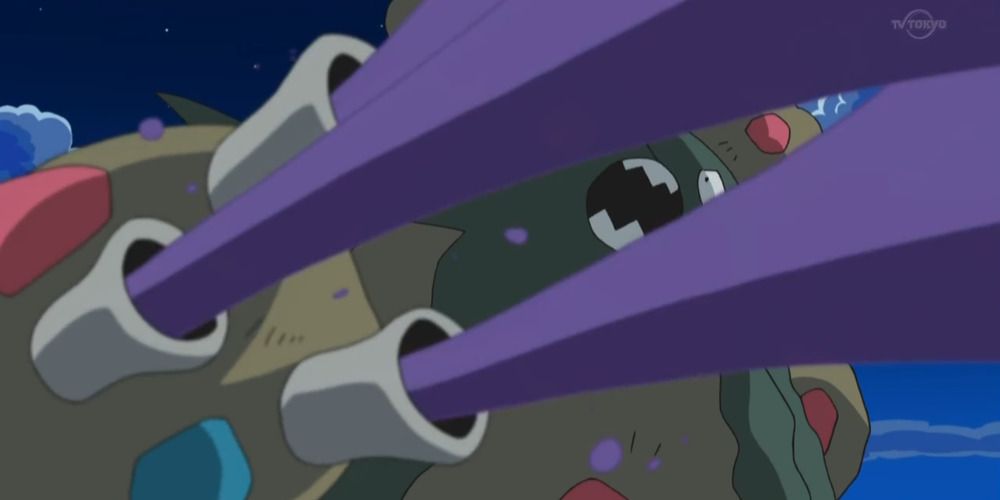 Garbodor using Toxic in Pokemon anime
