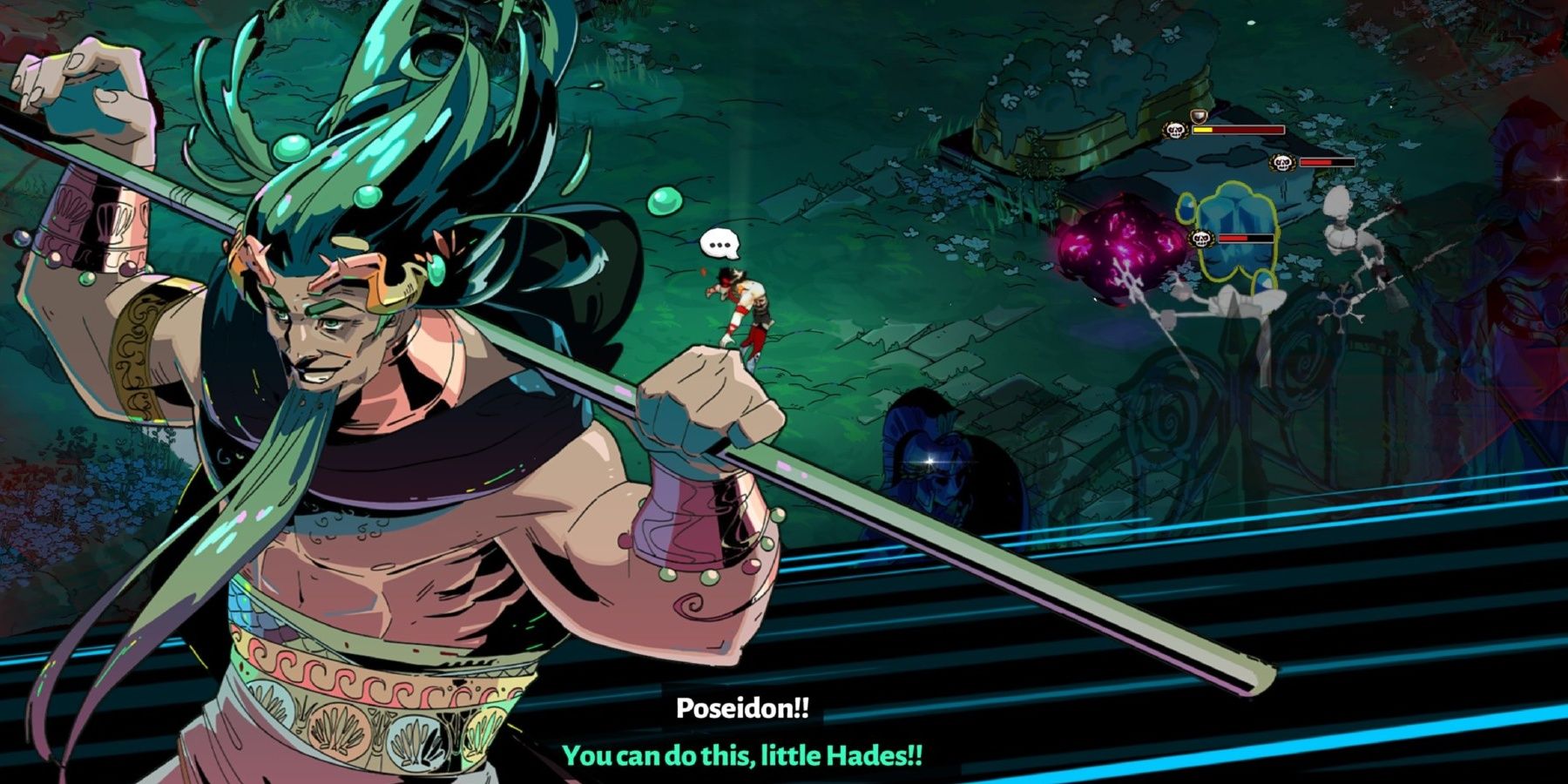 Poseidon being Called by Zagreus