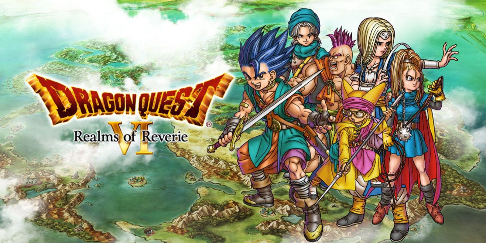 Cover Art and Characters Dragon Quest VI