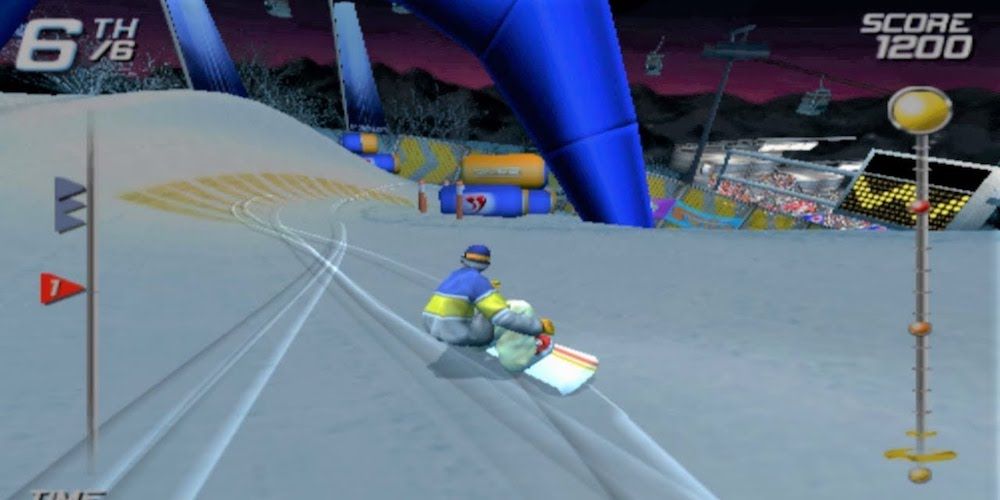 SSX PS2 launch title