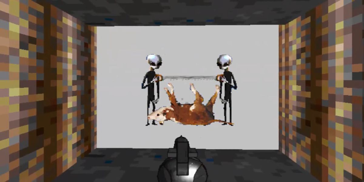 Secret Alien Room In Outlaws