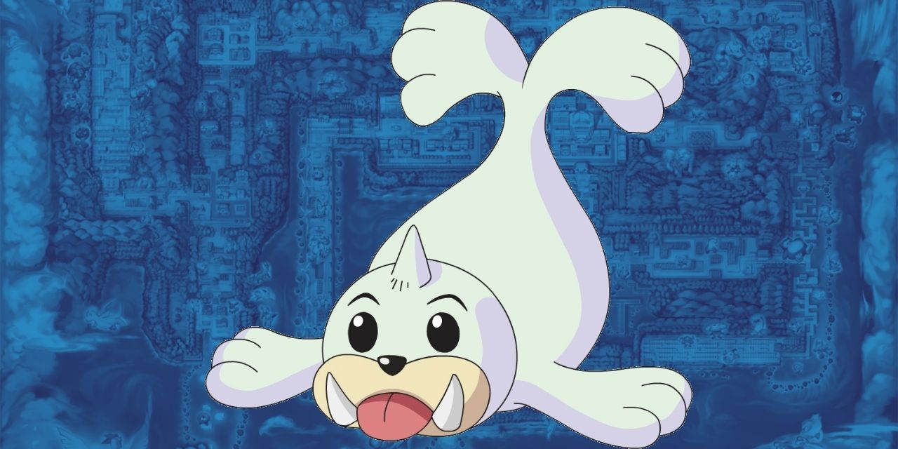 Seel smiling against a blue background