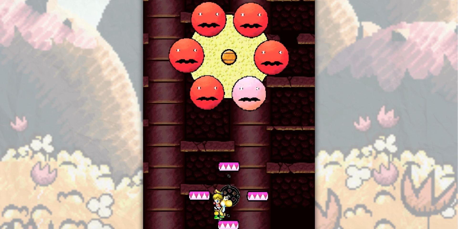 Six Face Sal Yoshi's Island DS Boss