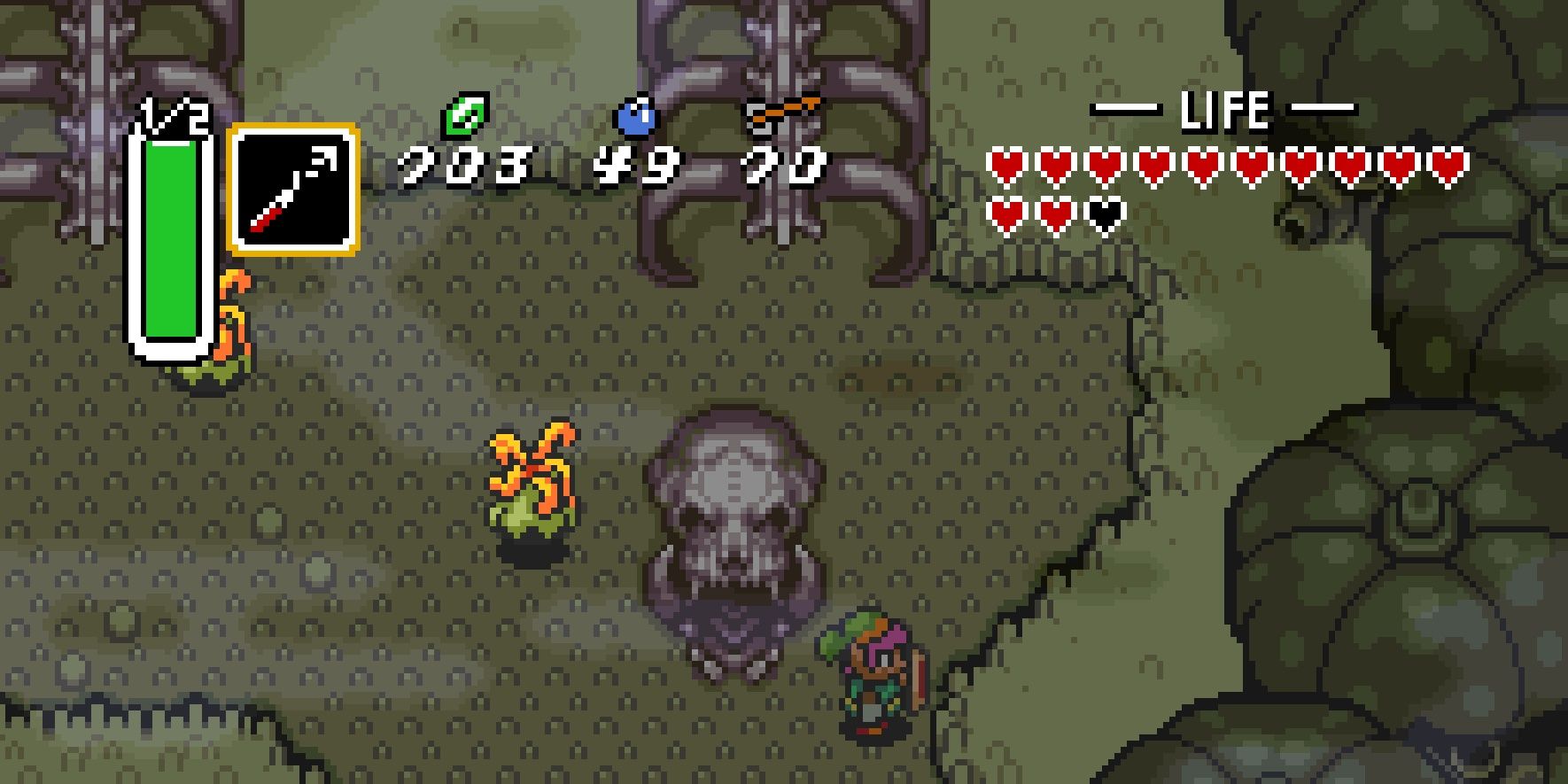 Skeleton Forest in Zelda