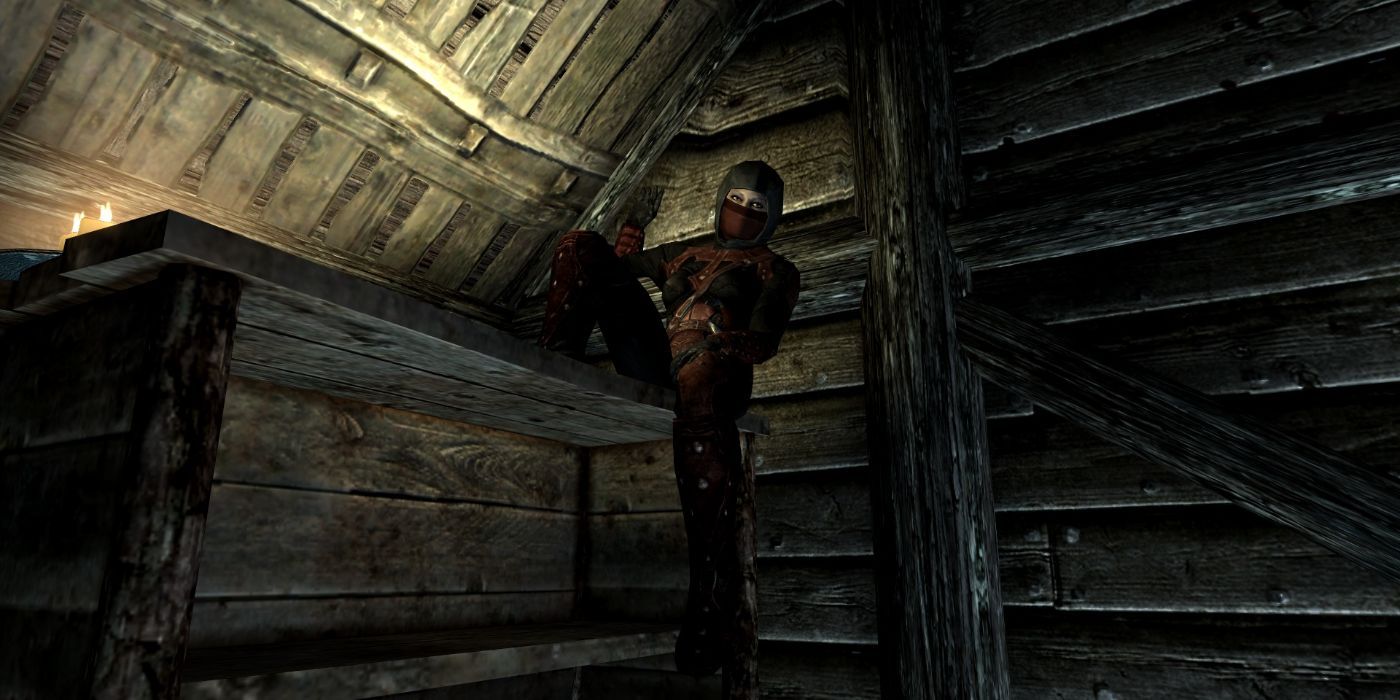 Skyrim Astrid In The Abandoned Shack