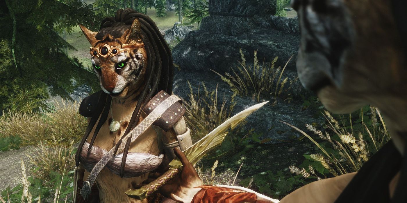Skyrim Modded Khajiit Character