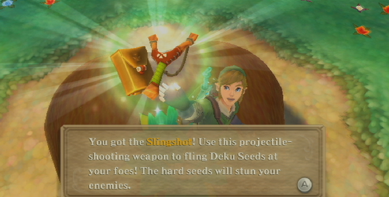 skyward sword slingshot