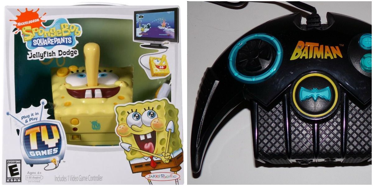 Spongebob and Batman Plug and Play Consoles