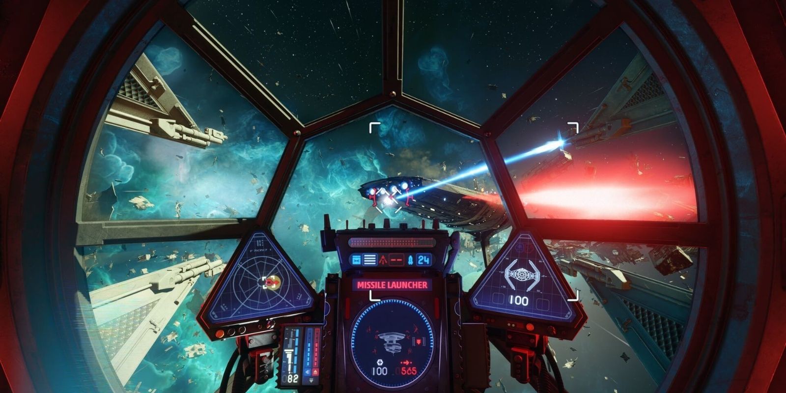 Fighting space Star Wars Squadrons