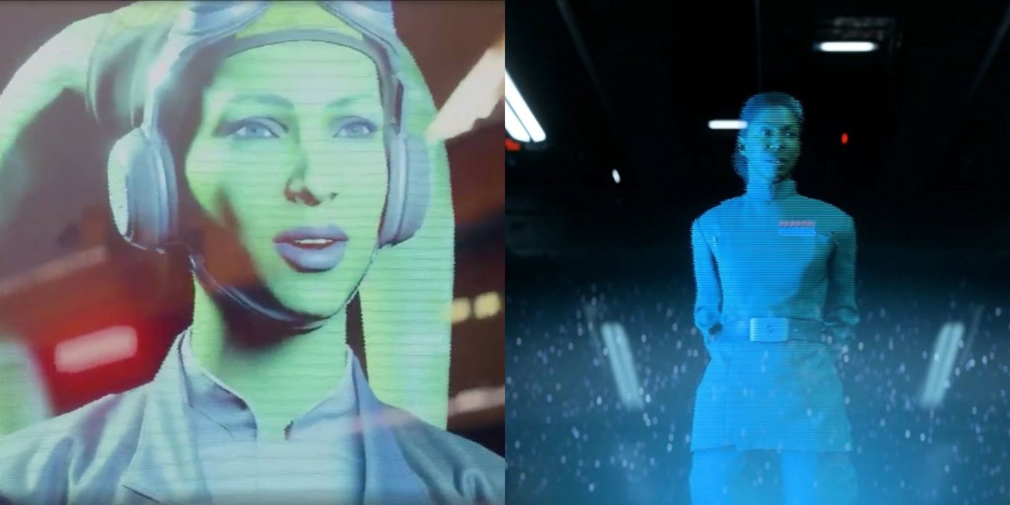 screenshots from Star Wars: Squadrons
