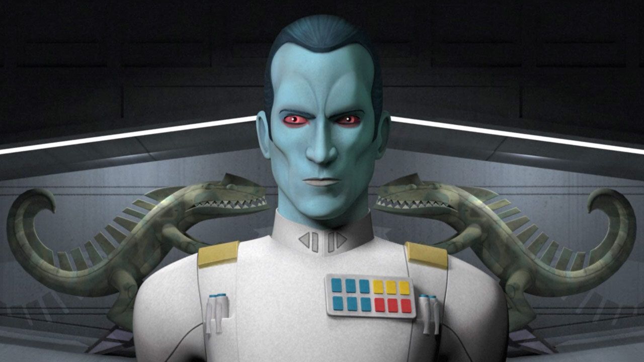 Thrawn facing camera