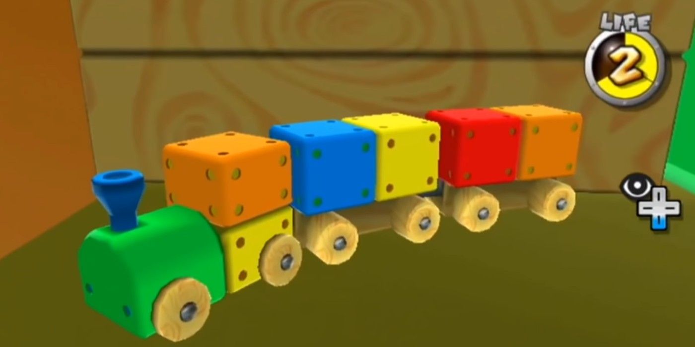 Super Mario Galaxy Toy Train Easter Egg