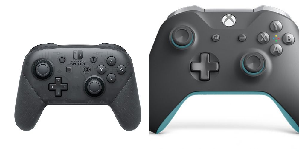 Switch Pro and XBox controllers