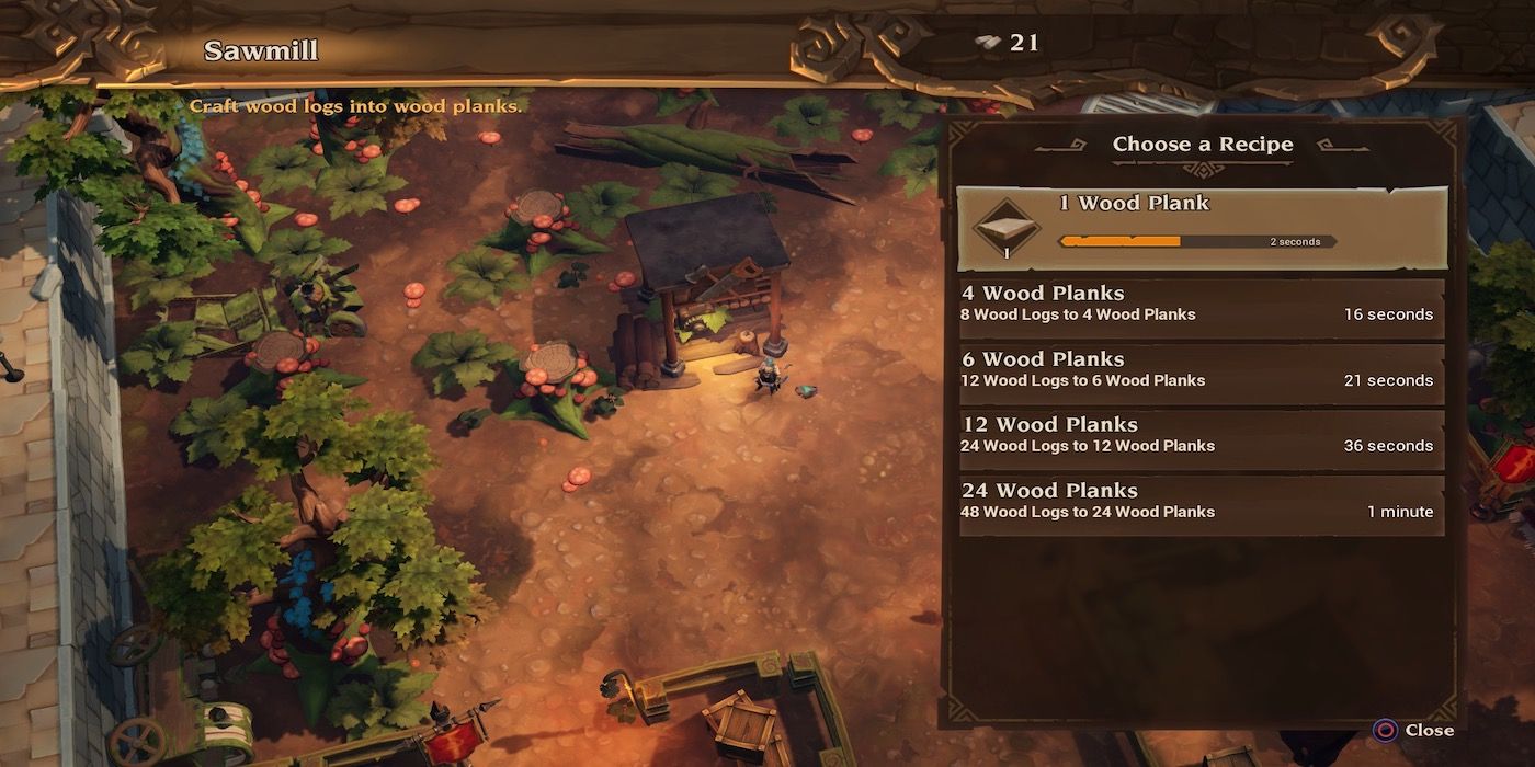 A gameplay screenshot from Torchlight III