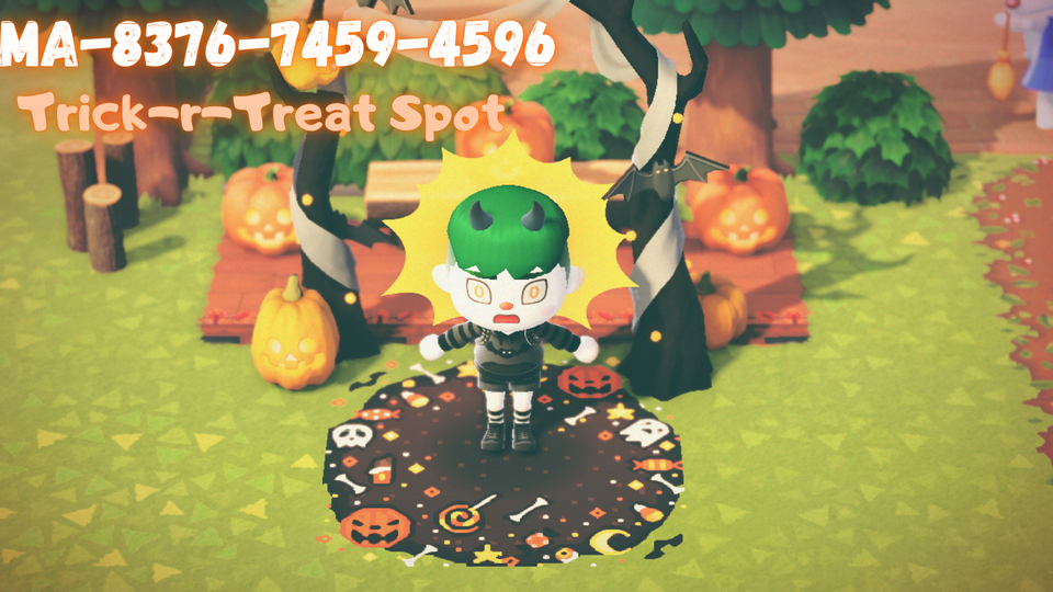 Trick or Treat Spot Design Animal Crossing