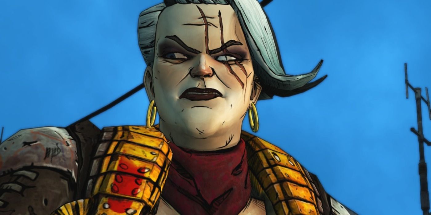 image of Vallory from Tales From the Borderlands looking over her shoulder