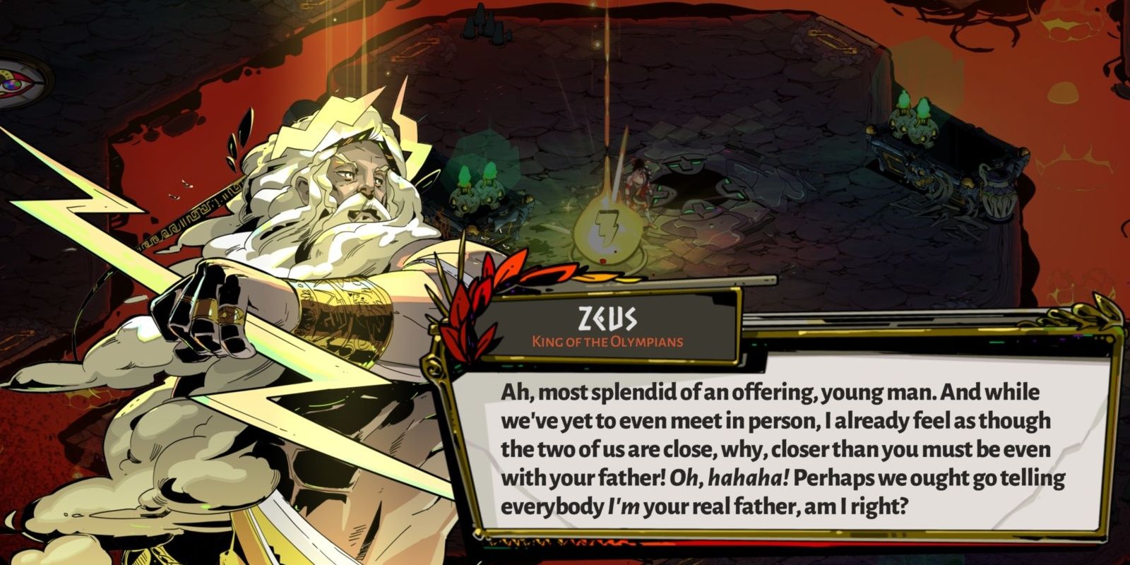 Zeus Conversing with Zagreus