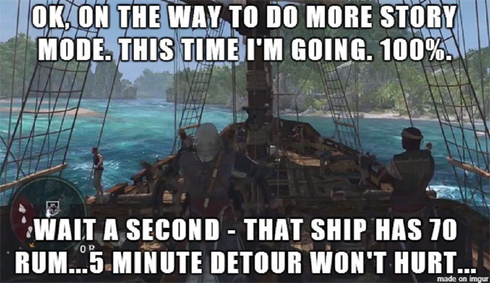 ac black flag meme