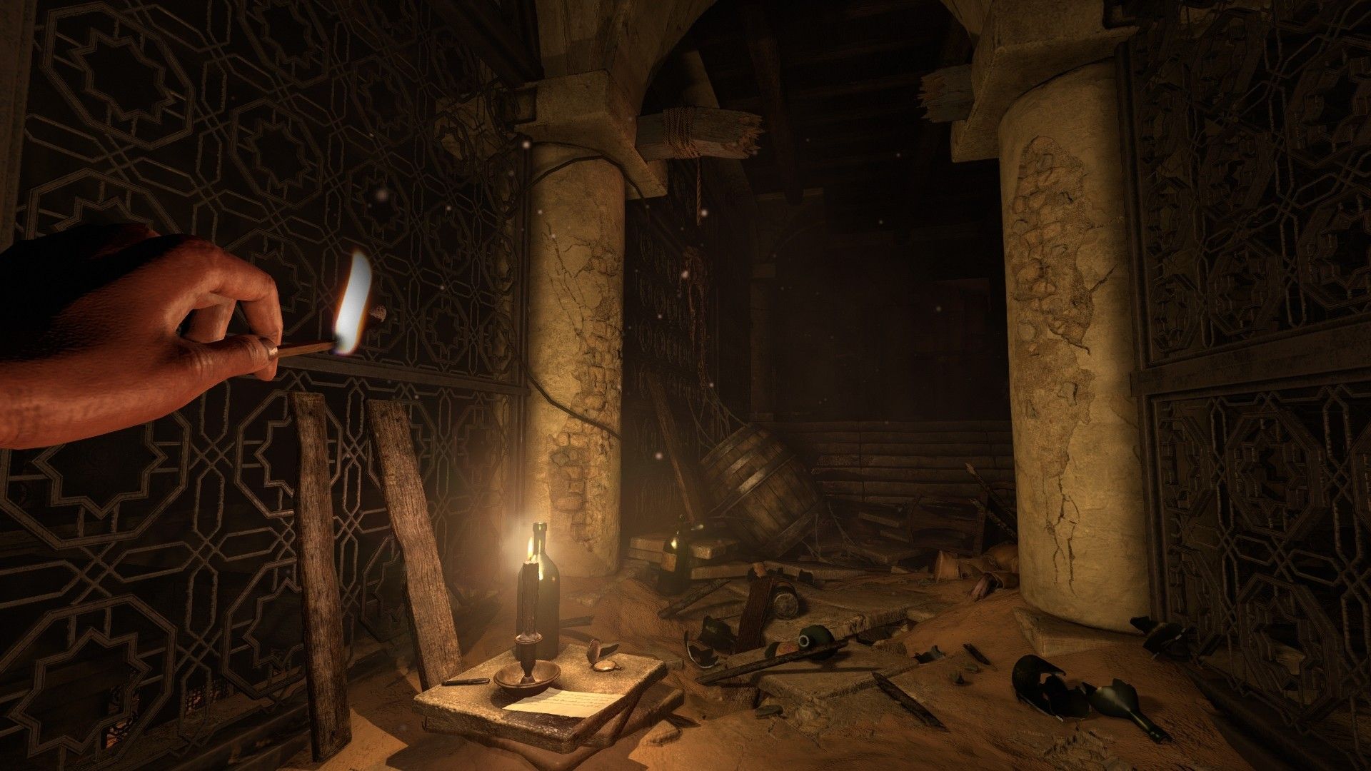 Amnesia Rebirth- exploration