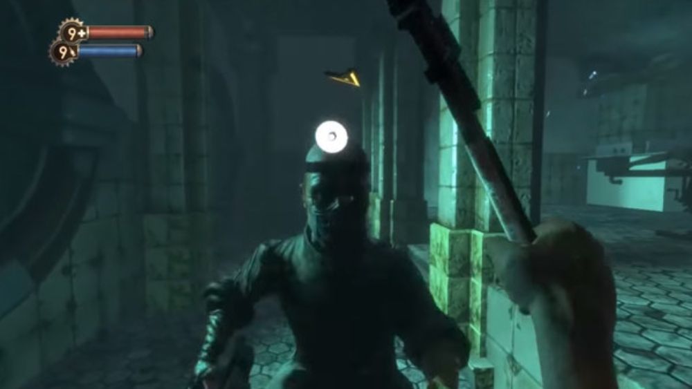 Enemies in jump scare