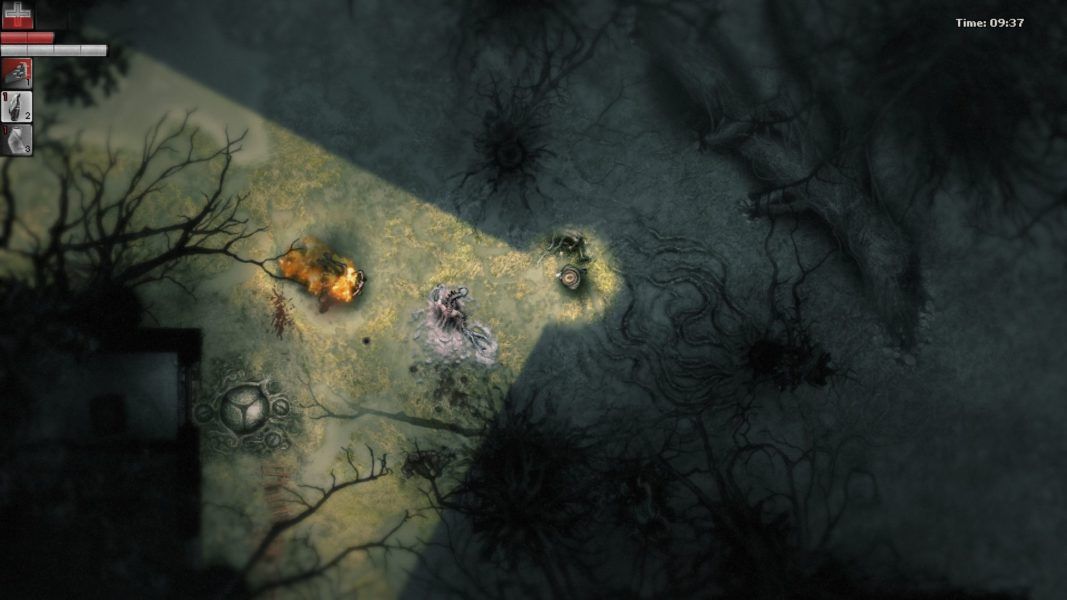 top down horror gameplay