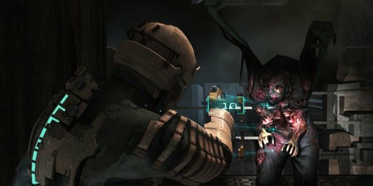 A necromorph in Dead Space