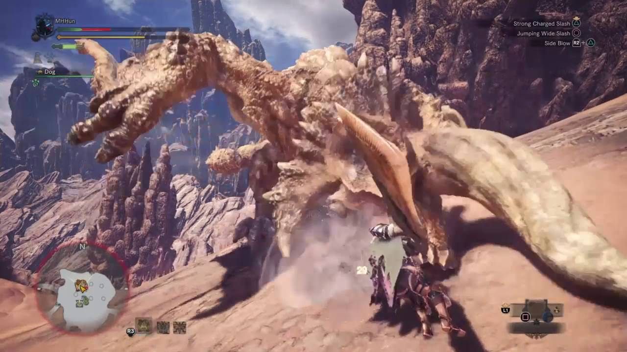Monster Hunter World DIablos Battle
